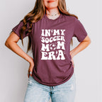 In My Soccer Mom Era Mother's Day Theme Unisex Crewneck T-Shirt Sweatshirt Hoodie