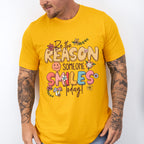 Be The Reason Someone Smiles Mental Health Theme Unisex Crewneck T-Shirt Sweatshirt Hoodie