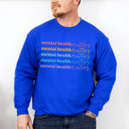 Mental Health Matters Colorful Mental Health Theme Unisex Crewneck T-Shirt Sweatshirt Hoodie
