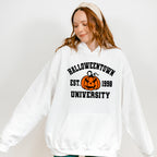 Halloweentown University Est.1998 Pumpkin Design - Halloween Unisex Crewneck T-Shirt Sweatshirt Hoodie