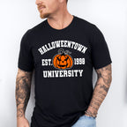 Halloweentown University Est.1998 Pumpkin Design - Halloween Unisex Crewneck T-Shirt Sweatshirt Hoodie