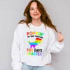 100 Days Smarter Poppin Theme T-shirt, Hoodie, Sweatshirt