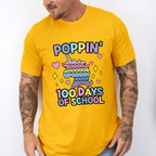 100 Days of School Poppin Theme T-shirt, Hoodie, Sweatshirt