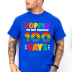 Poppin My Way Through 100 Days Theme T-shirt, Hoodie, Sweatshirt