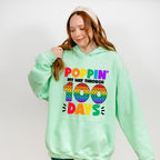 Poppin My Way Through 100 Days Theme T-shirt, Hoodie, Sweatshirt