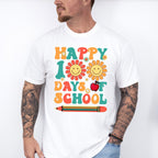 Happy 100 Days Of School Theme T-shirt, Hoodie, Sweatshirt
