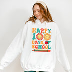 Happy 100 Days Of School Theme T-shirt, Hoodie, Sweatshirt