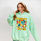 Happy 100 Days Of School Theme T-shirt, Hoodie, Sweatshirt