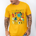 Happy 100 Days Of School Theme T-shirt, Hoodie, Sweatshirt