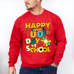 Happy 100 Days Of School Theme T-shirt, Hoodie, Sweatshirt
