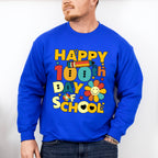 Happy 100 Days Of School Theme T-shirt, Hoodie, Sweatshirt