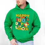 Happy 100 Days Of School Theme T-shirt, Hoodie, Sweatshirt