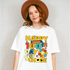 Happy 100 Days Of School Theme T-shirt, Hoodie, Sweatshirt