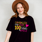 Sparkled My Way through 100 Days of School Theme T-shirt, Hoodie, Sweatshirt