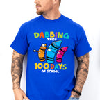 Dabbing Thru 100 Days Of School Theme T-shirt, Hoodie, Sweatshirt