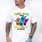 Dabbing Thru 100 Days Of School Theme T-shirt, Hoodie, Sweatshirt