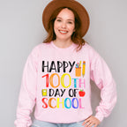 Happy 100th Day of School Theme T-shirt, Hoodie, Sweatshirt
