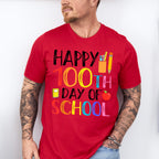 Happy 100th Day of School Theme T-shirt, Hoodie, Sweatshirt