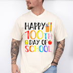 Happy 100th Day of School Theme T-shirt, Hoodie, Sweatshirt
