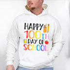 Happy 100th Day of School Theme T-shirt, Hoodie, Sweatshirt