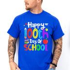 Happy 100 Days of School Theme T-shirt, Hoodie, Sweatshirt