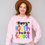 Happy 100 Days of School Theme T-shirt, Hoodie, Sweatshirt