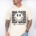 100 Days of School Smiley Face Theme T-shirt, Hoodie, Sweatshirt