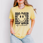 100 Days of School Smiley Face Theme T-shirt, Hoodie, Sweatshirt