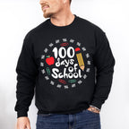 100 Days Of School Theme T-shirt, Hoodie, Sweatshirt