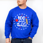 100 Days Of School Theme T-shirt, Hoodie, Sweatshirt