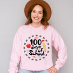 100 Days Of School Theme T-shirt, Hoodie, Sweatshirt