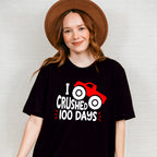 I Crushed 100 Days of School Theme T-shirt, Hoodie, Sweatshirt