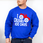 I Crushed 100 Days of School Theme T-shirt, Hoodie, Sweatshirt