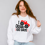 I Crushed 100 Days of School Theme T-shirt, Hoodie, Sweatshirt