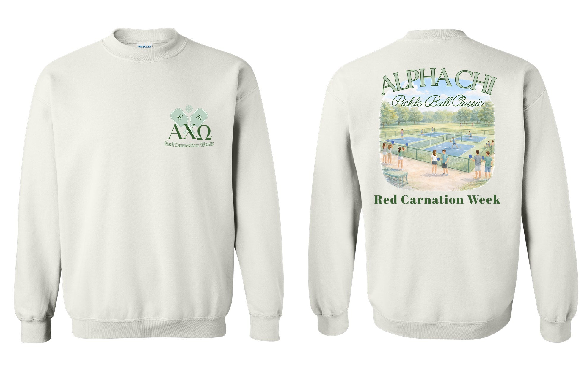 ALPHA CHI - Red Carnation Week - Pickle Ball Classic