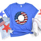 Sunflower American Flag , 4th of July Theme T-shirt, Hoodie, Sweatshirt