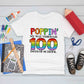 Poppin My Way Through 100 Days Of School Theme T-shirt, Hoodie, Sweatshirt