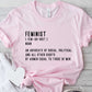 Fem-Uh-Nist, Girl Power Theme T-shirt, Hoodie, Sweatshirt