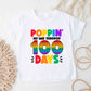 Poppin My Way Through 100 Days Theme T-shirt, Hoodie, Sweatshirt