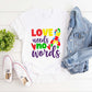 Love Needs No Words, Autism Theme T-shirt, Hoodie, Sweatshirt