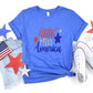 Little Miss America ,4th of July Theme T-shirt, Hoodie, Sweatshirt