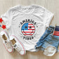 America Vibes , 4th of July Theme T-shirt, Hoodie, Sweatshirt