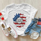 Land Of The Brave , 4th of July Theme T-shirt, Hoodie, Sweatshirt