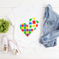 Autism heart pieces, Autism Theme T-shirt, Hoodie, Sweatshirt