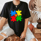 Autism Heart, Autism Theme T-shirt, Hoodie, Sweatshirt