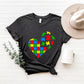 Autism heart pieces, Autism Theme T-shirt, Hoodie, Sweatshirt