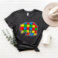 Autism Bear, Autism Theme T-shirt, Hoodie, Sweatshirt