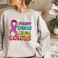 Fight Cancer in All Colors Cancer Theme T-shirt, Hoodie, Sweatshirt