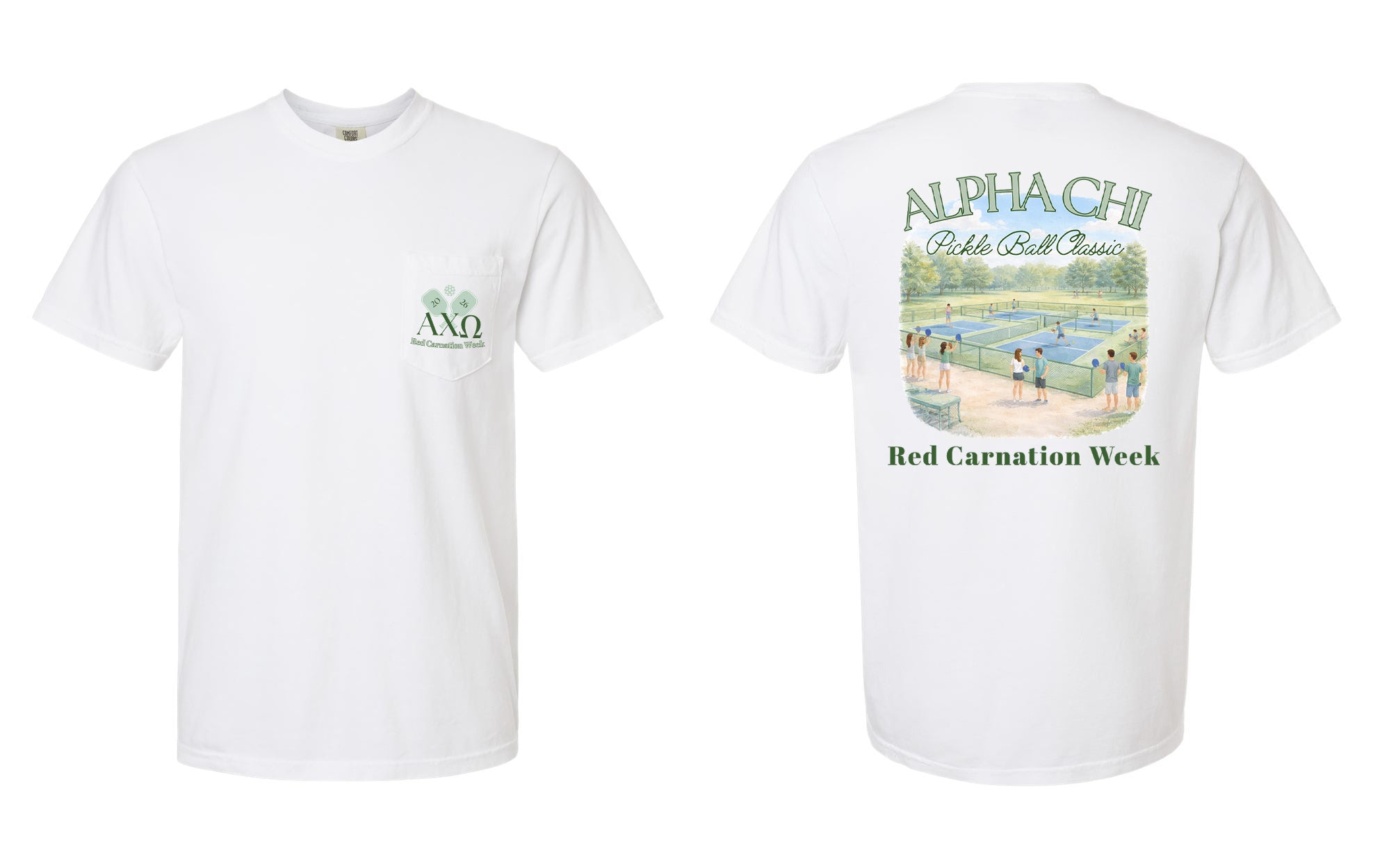 ALPHA CHI - Red Carnation Week - Pickle Ball Classic