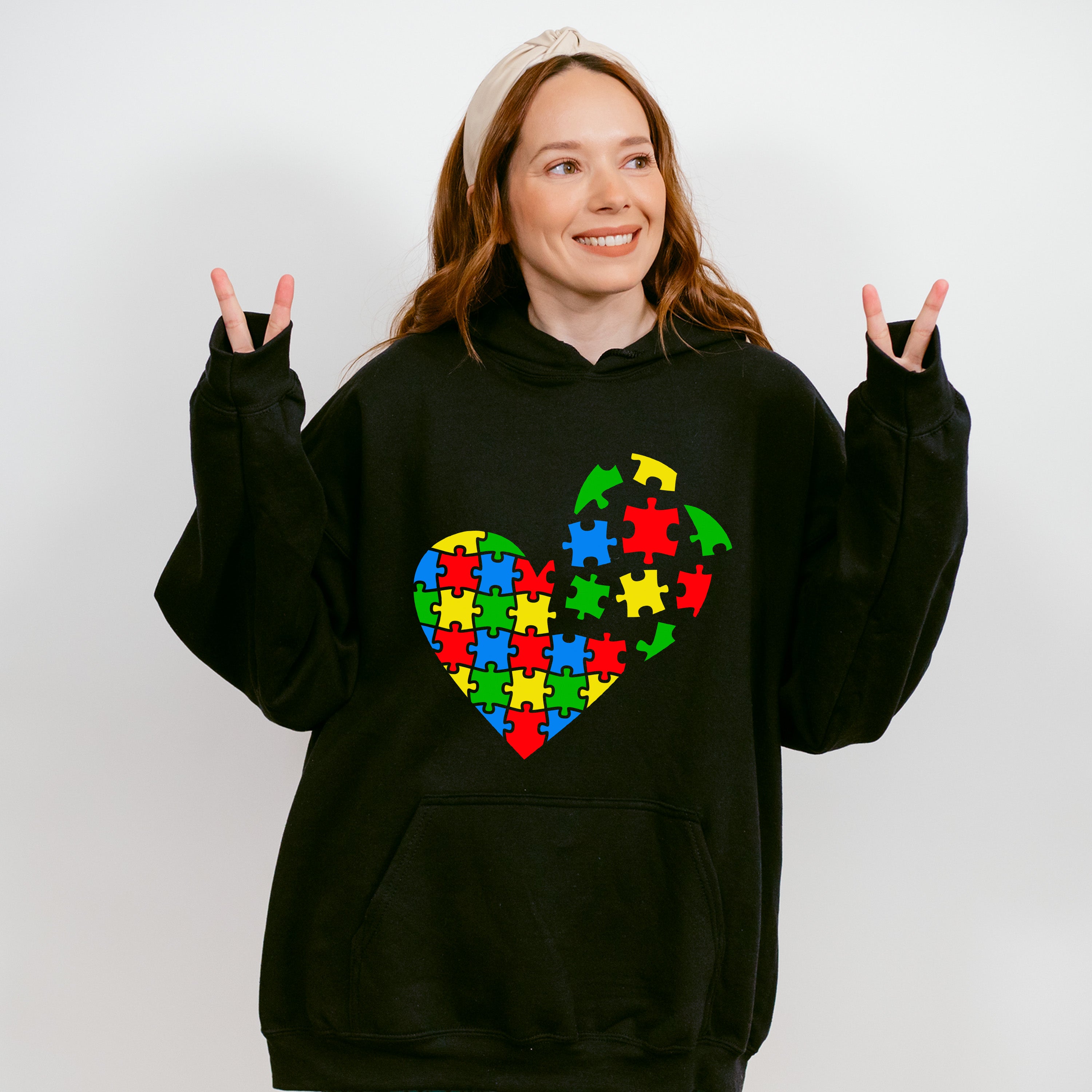Autism heart pieces, Autism Theme T-shirt, Hoodie, Sweatshirt
